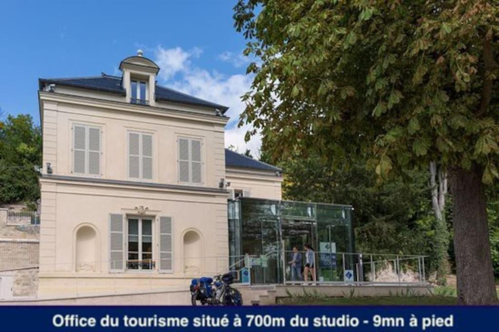 Amman Studio Avec Terrasse Au Coeur Du Village Impressionniste Auvers-sur-Oise Exterior foto