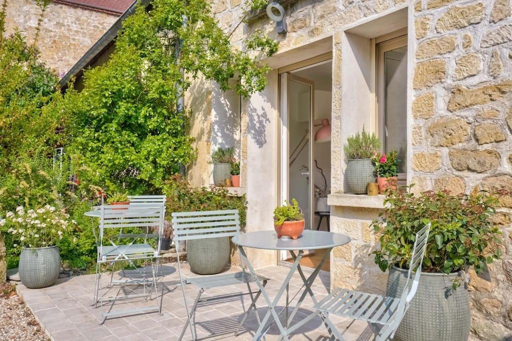Amman Studio Avec Terrasse Au Coeur Du Village Impressionniste Auvers-sur-Oise Exterior foto
